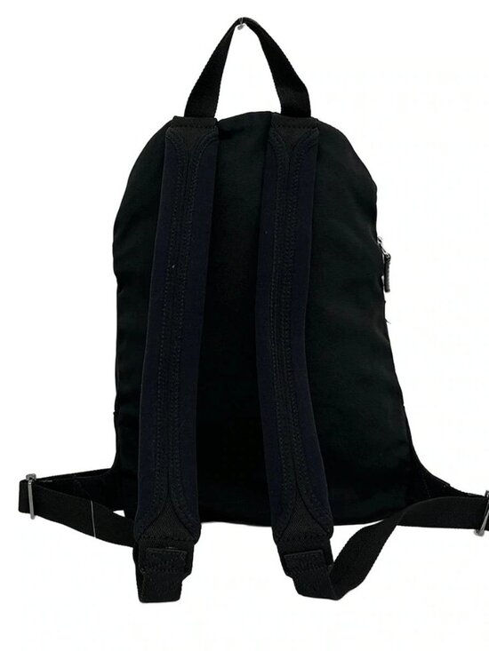 GUCCI Shelly (Web) 122348 Black Green Red Nylon - Backpack main image 12